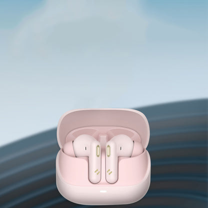 Handsfree Bluetooth HAVIT TW906 Pro, TWS, ANC, Vaaleanpunainen