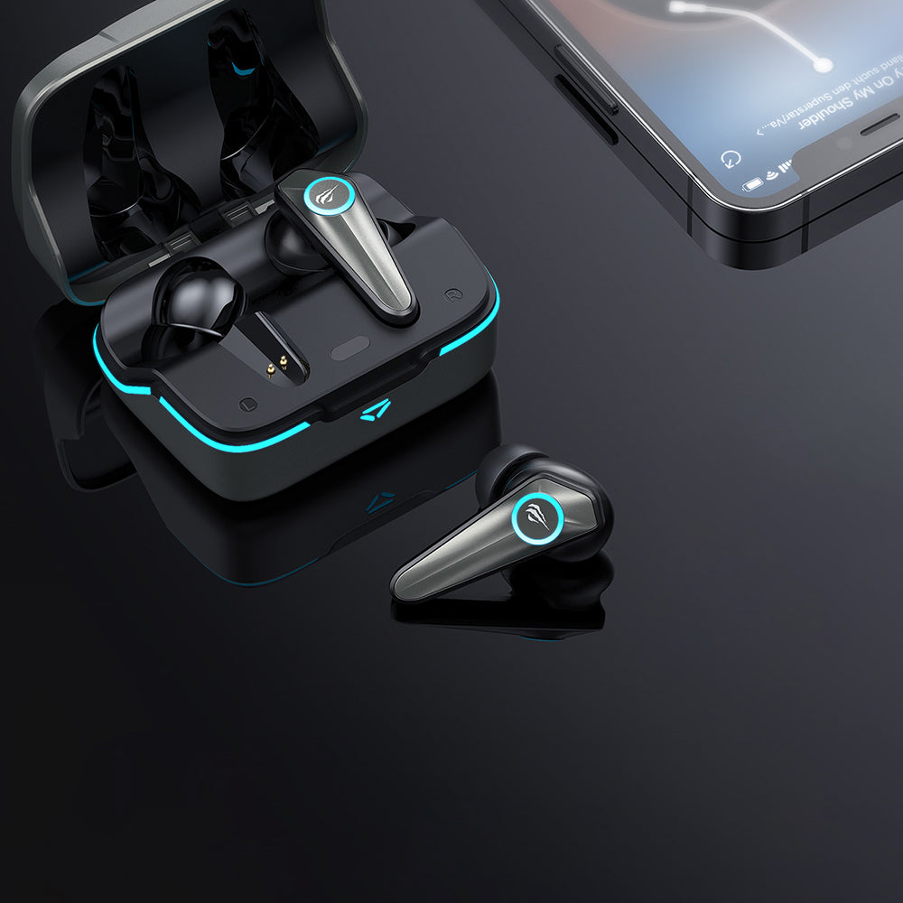 Handsfree Bluetooth HAVIT TW952 PRO RGB, TWS, Musta