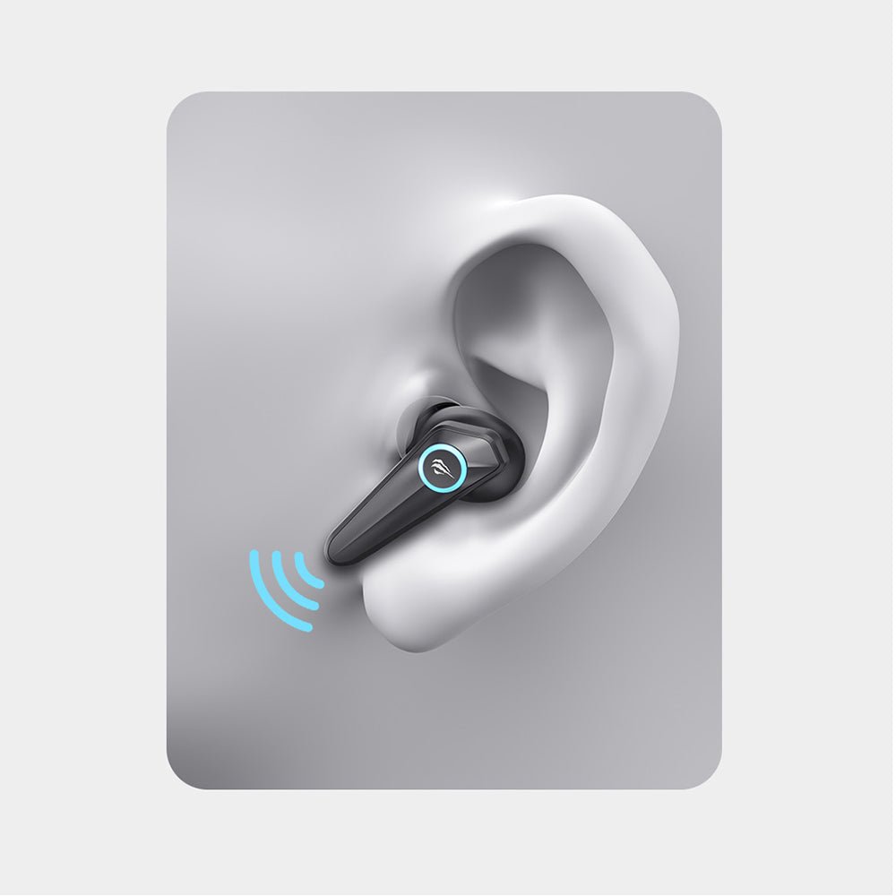 Handsfree Bluetooth HAVIT TW952 PRO RGB, TWS, Musta