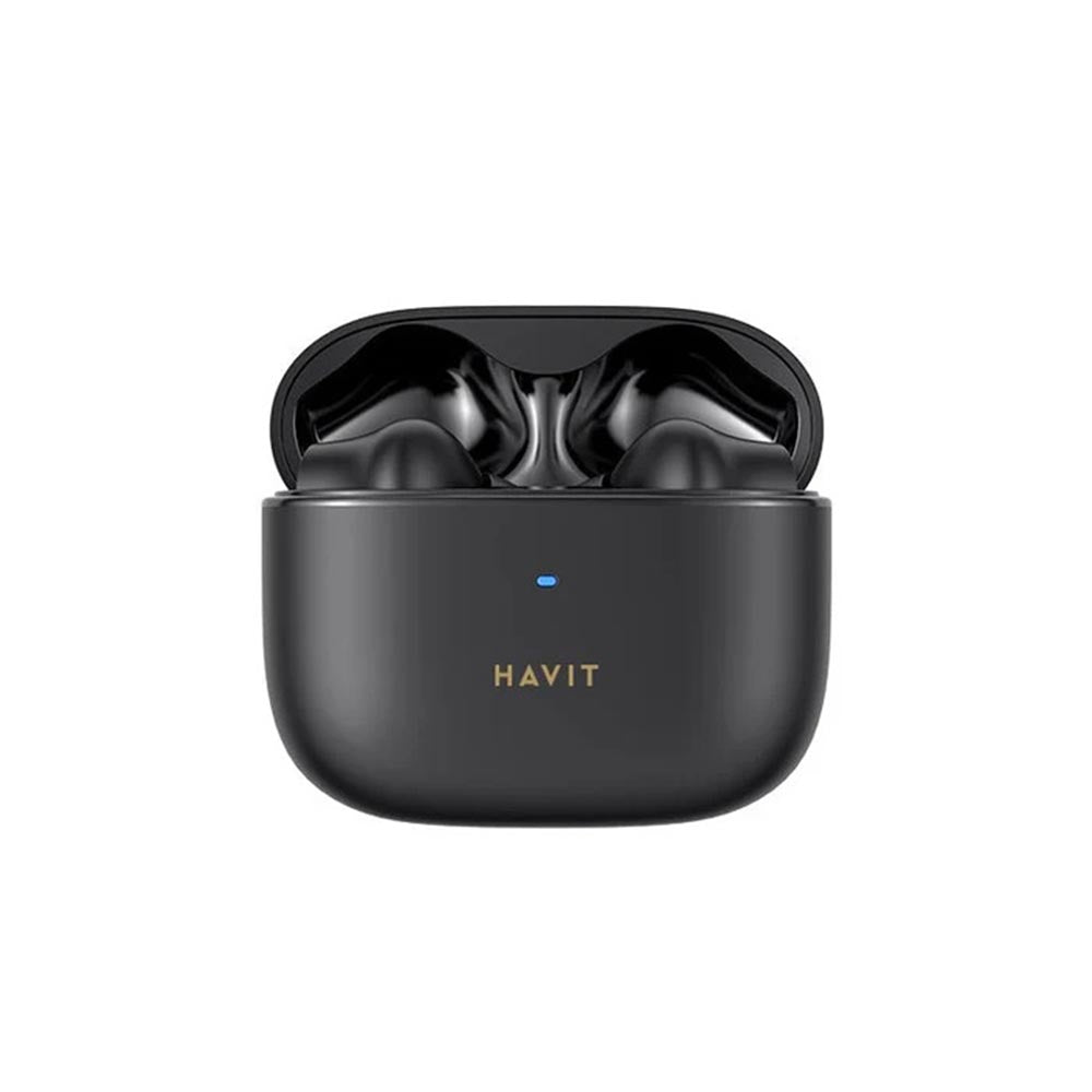 Handsfree Bluetooth HAVIT TW958 Pro, TWS, ANC, Musta