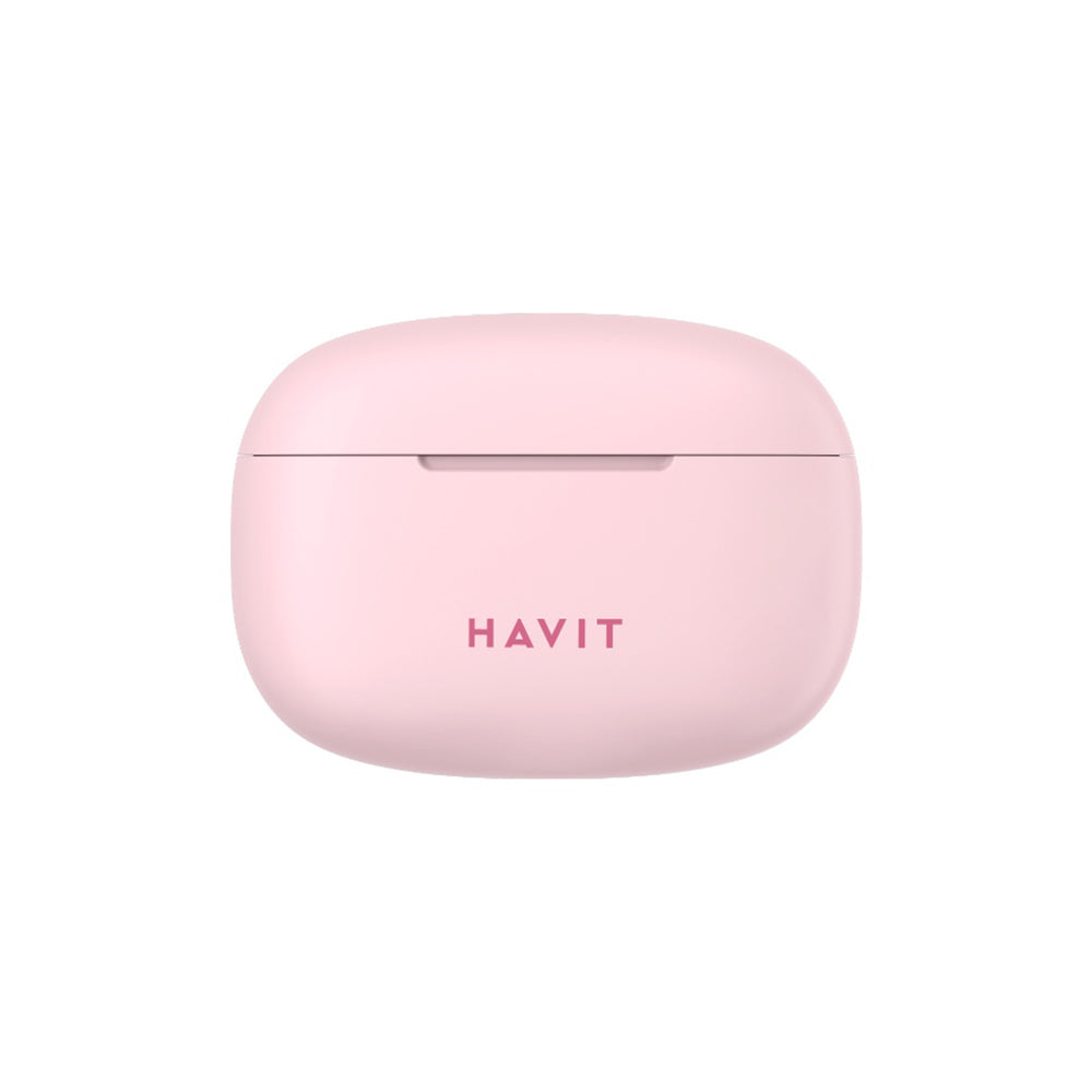 Handsfree Bluetooth HAVIT TW967 Pro, TWS, Vaaleanpunainen