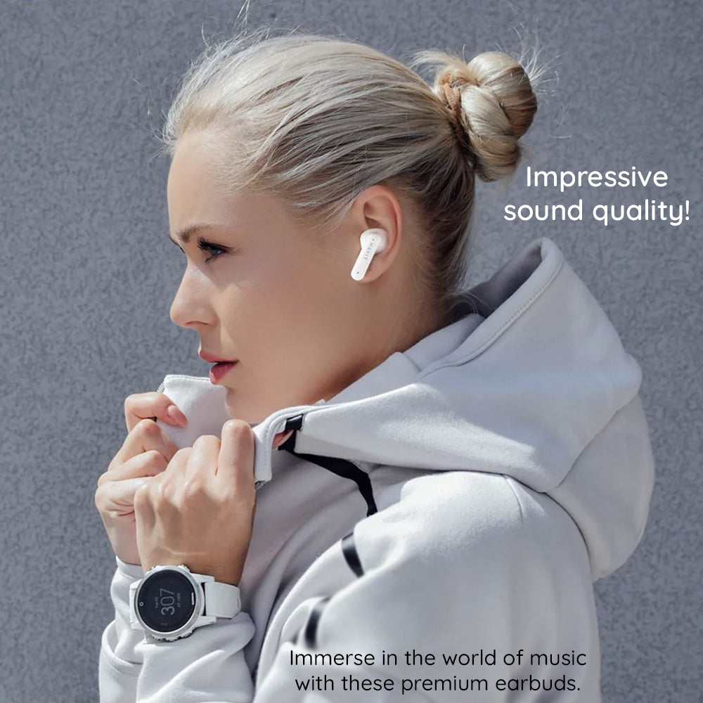 Handsfree Bluetooth HAVIT TW967 Pro, TWS, Vaaleanpunainen