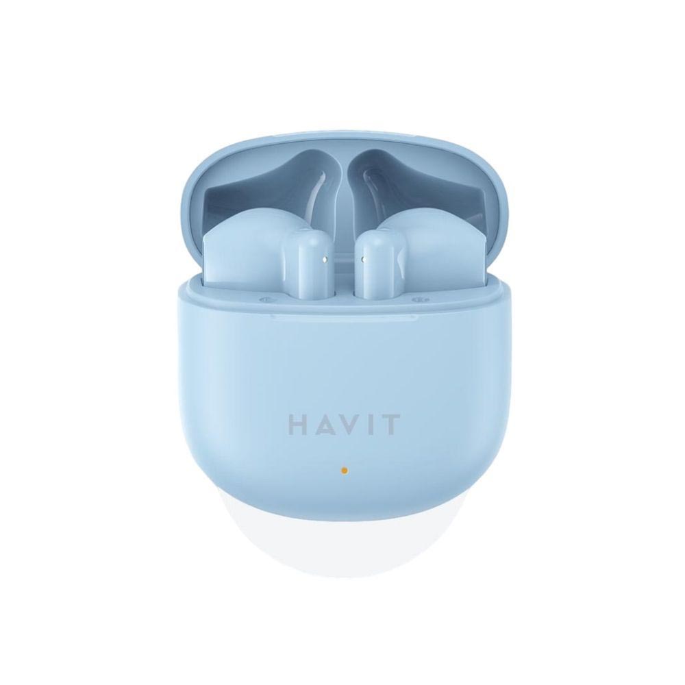 Handsfree Bluetooth HAVIT TW976, TWS, Sininen