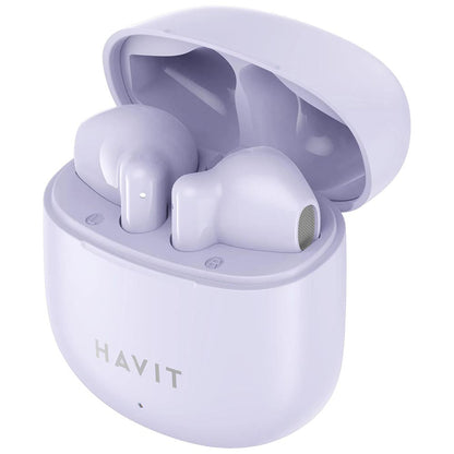 Handsfree Bluetooth HAVIT TW976, TWS, Violetti