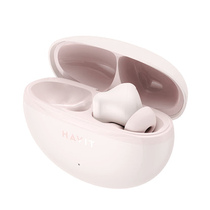 Handsfree Bluetooth HAVIT TW986, TWS, Pinkki