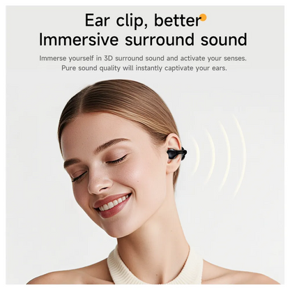 Handsfree Bluetooth HOCO EA8, TWS, Musta