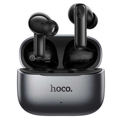Handsfree Bluetooth HOCO EQ27 AI Käännös, TWS, ANC, Harmaa