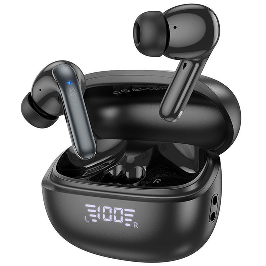 Bluetooth Handsfree Bluetooth HOCO EQ5, TWS, ANC, musta 