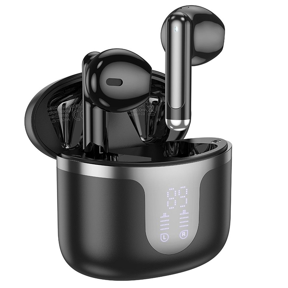 Handsfree Bluetooth HOCO EQ7, TWS, Musta