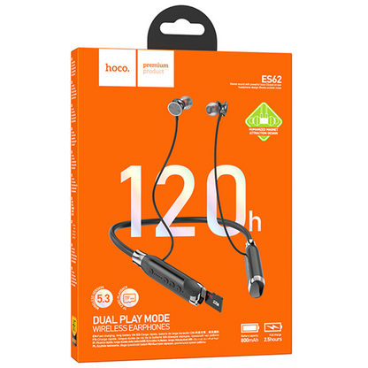 Handsfree Bluetooth HOCO ES62, A2DP, Musta