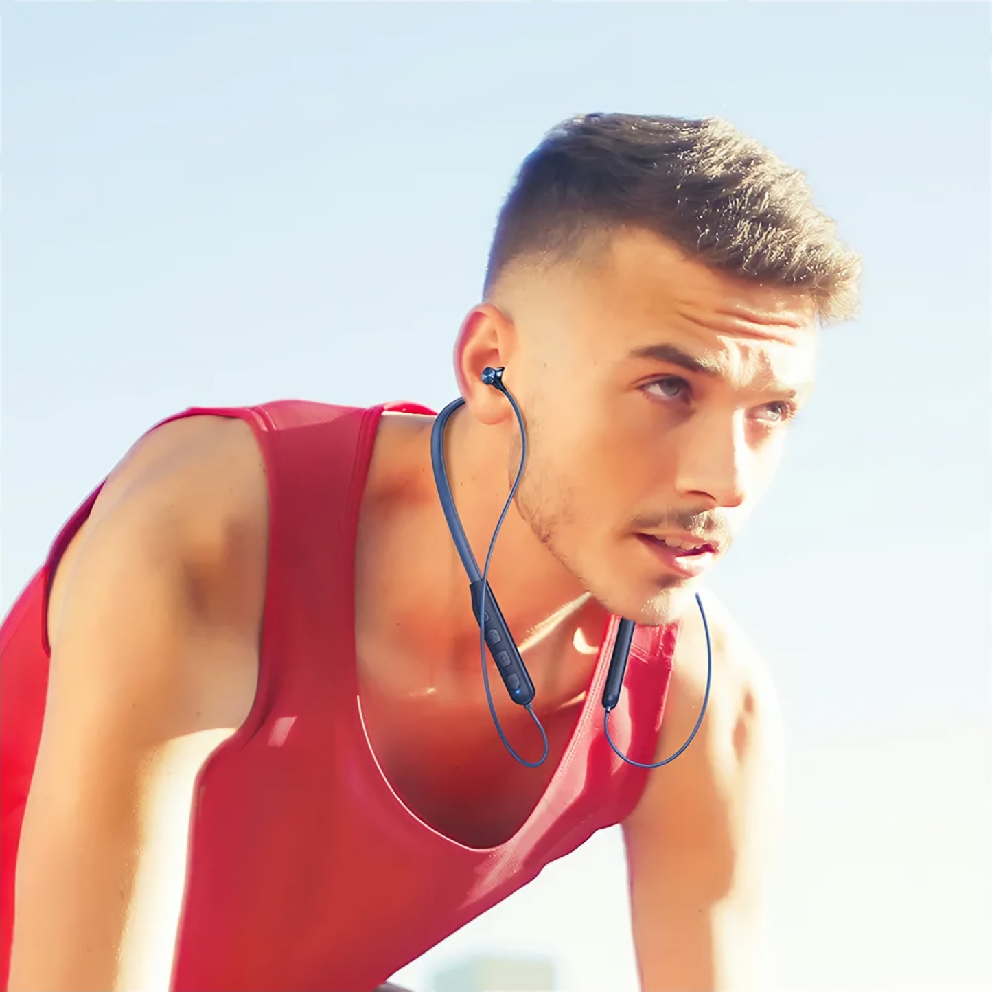 Handsfree Bluetooth HOCO ES64, A2DP, Sininen