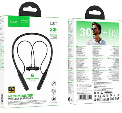 Handsfree Bluetooth HOCO ES74, A2DP, Musta