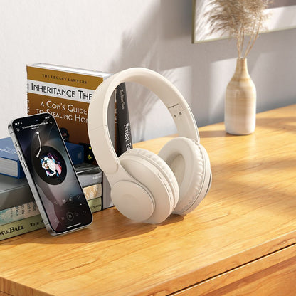 Handsfree Bluetooth HOCO W45, A2DP, Valkoinen