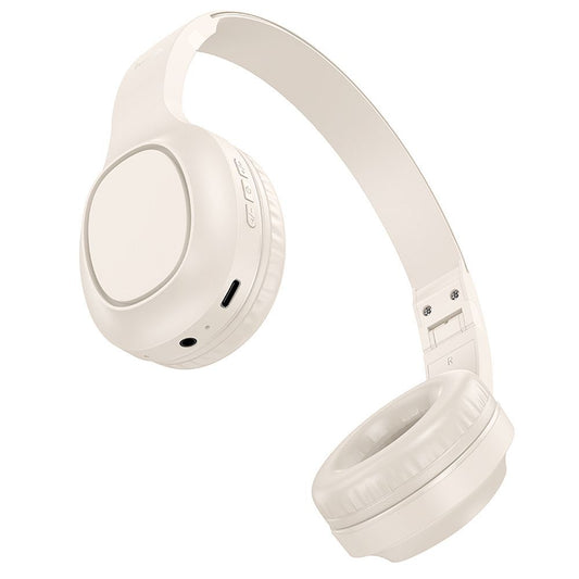 Handsfree Bluetooth HOCO W46, A2DP, Valkoinen