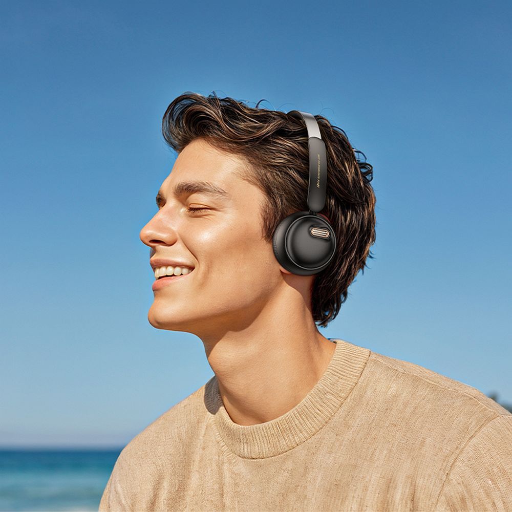 Handsfree Bluetooth HOCO W62, Musta