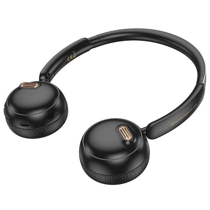 Handsfree Bluetooth HOCO W62, Musta