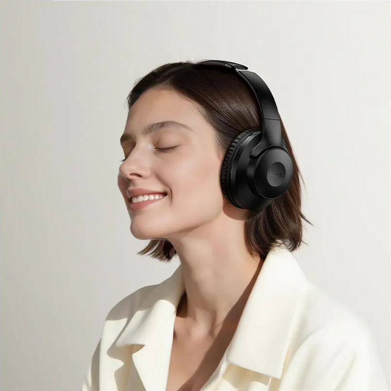 Handsfree Bluetooth HOCO W71, A2DP, Musta