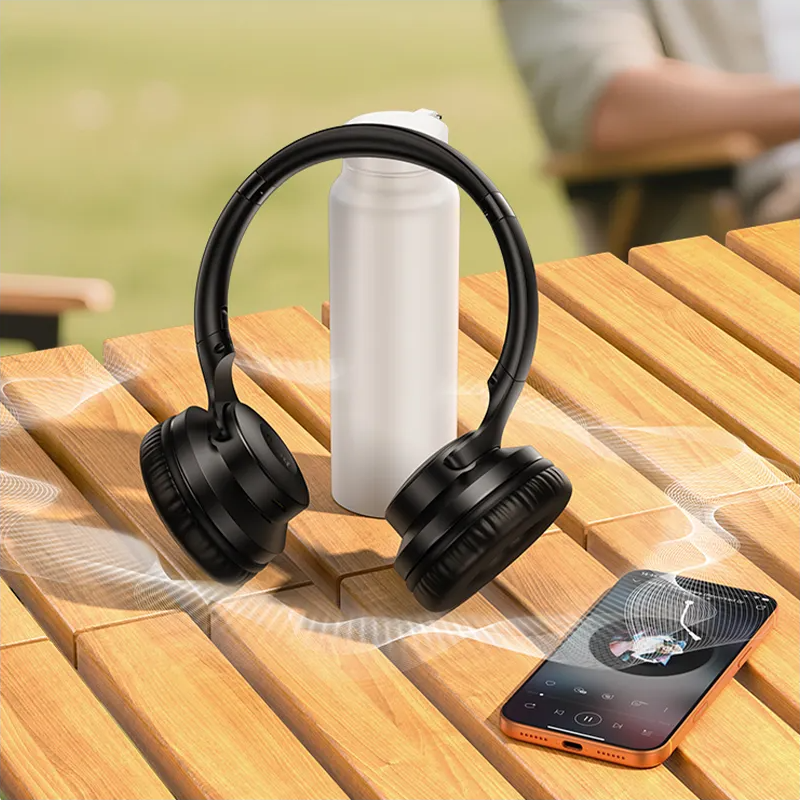 Handsfree Bluetooth HOCO W71, A2DP, Musta