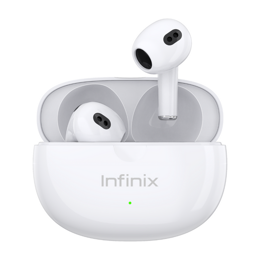 Infinix XBuds 3 Lite XE33 Bluetooth Handsfree, TWS, White