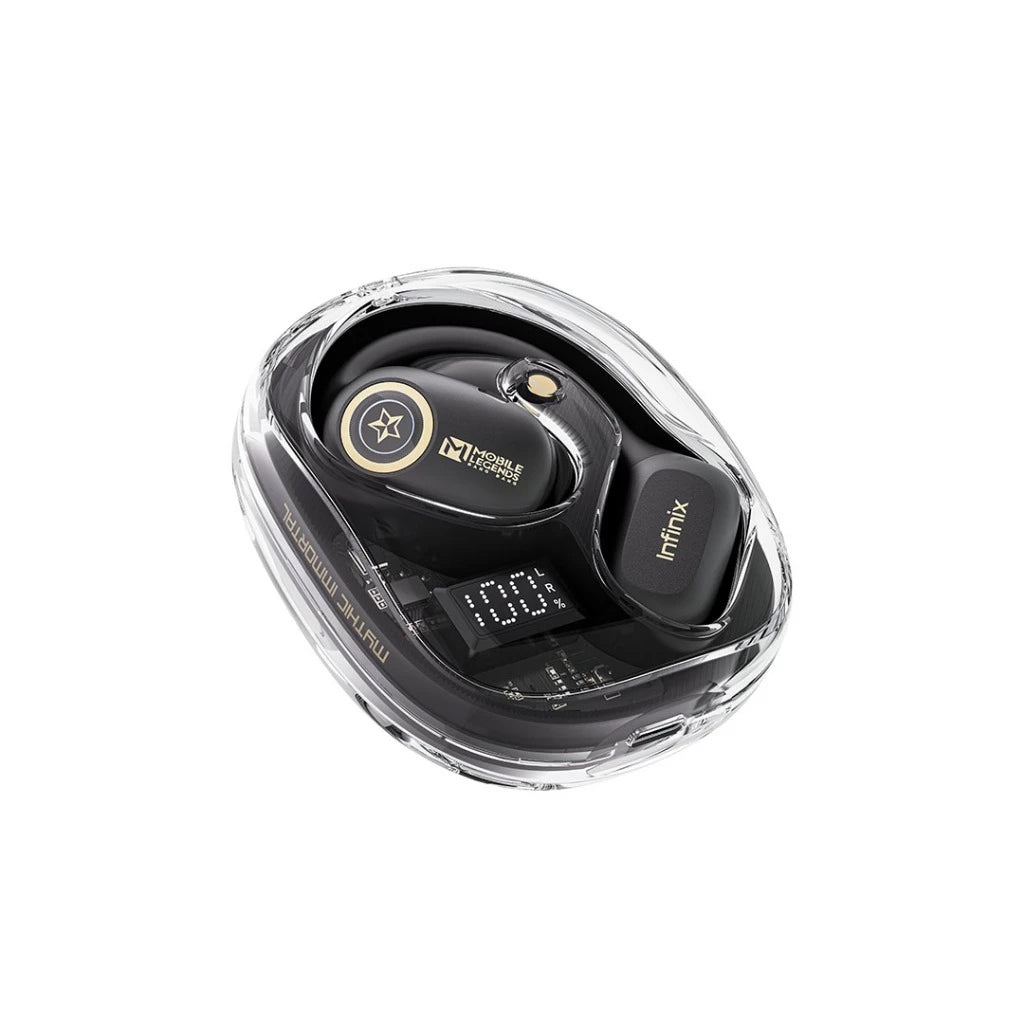 Handsfree Bluetooth Infinix ZLoop 3 XEO2P, TWS, Musta