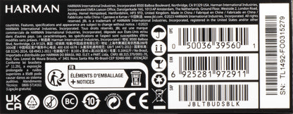 Handsfree Bluetooth JBL Tune Buds, TWS, ANC, Multipoint, Musta JBLTBUDSBLK