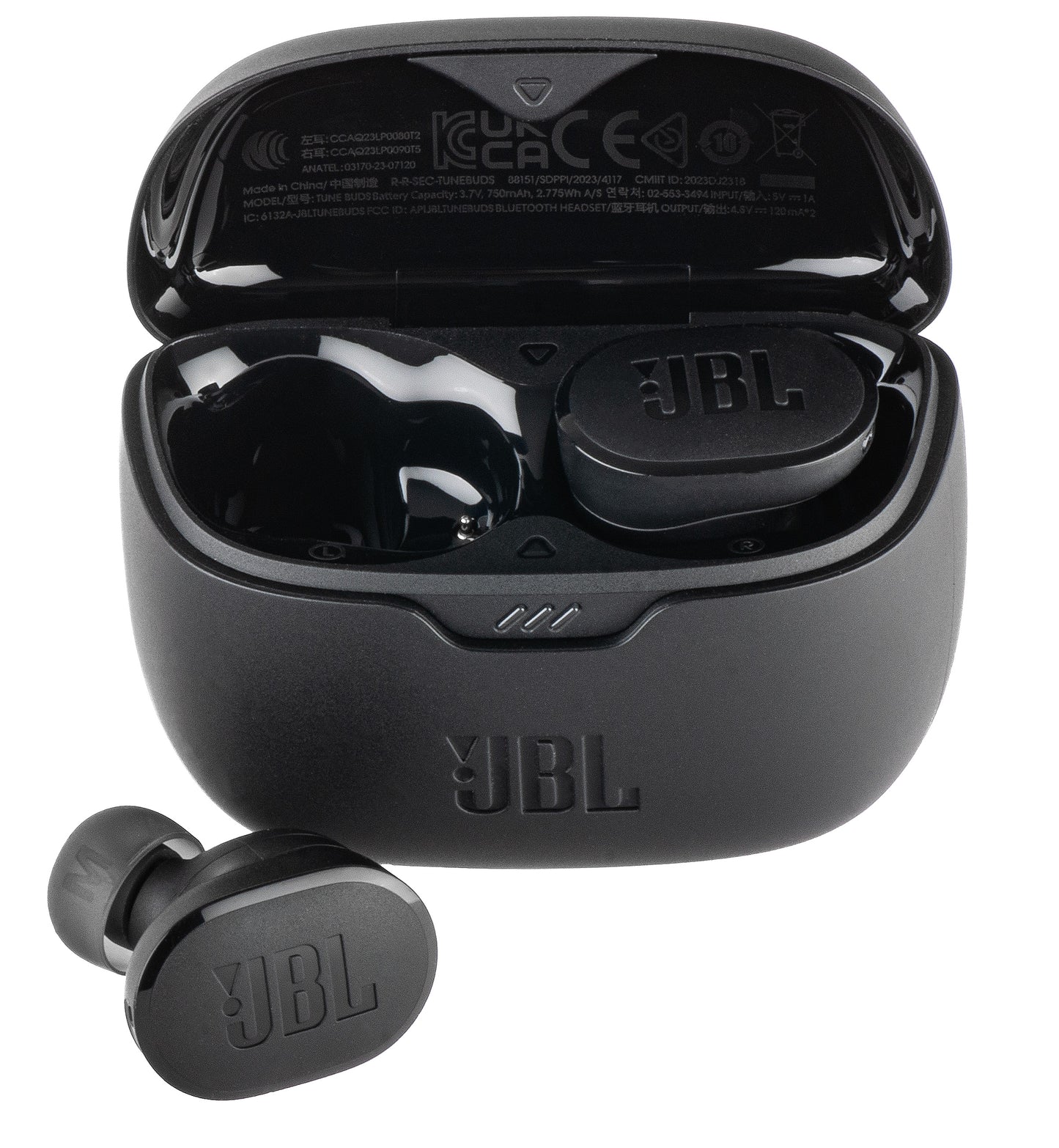 Handsfree Bluetooth JBL Tune Buds, TWS, ANC, Multipoint, Musta JBLTBUDSBLK