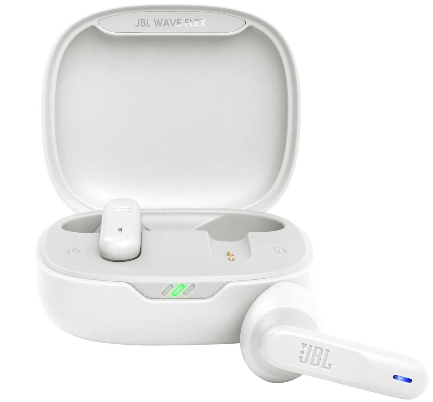 Handsfree Bluetooth JBL Wave Flex, TWS, Multipoint, White JBLWFLEXWHT