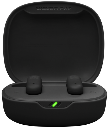 Handsfree Bluetooth JBL Wave Flex 2, TWS, ANC, MultiPoint, Musta JBLWFLEX2BLK