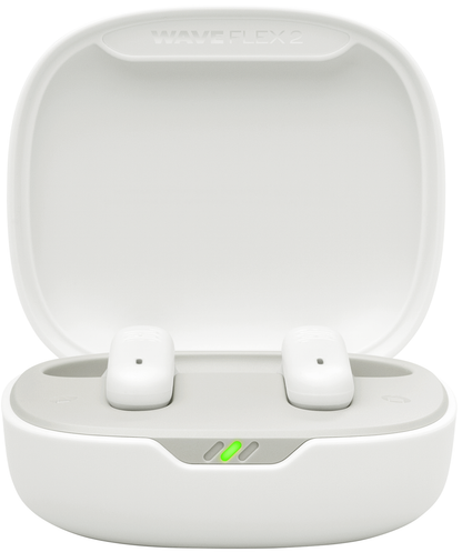 Handsfree Bluetooth JBL Wave Flex 2, TWS, ANC, MultiPoint, Valkoinen JBLWFLEX2WHT