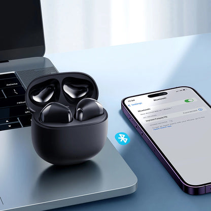 Handsfree Bluetooth Joyroom Funpods JR-FB1, TWS, ANC, Musta