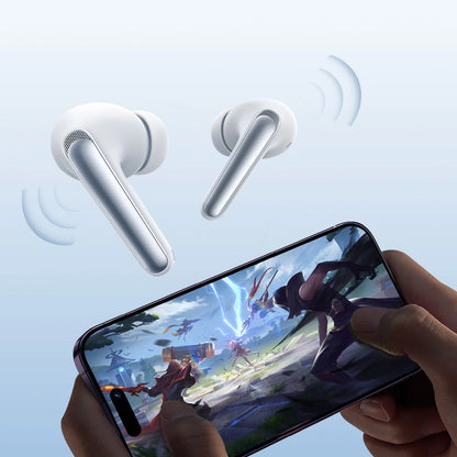 Handsfree Bluetooth Joyroom Funpods JR-FN2, TWS, ANC, Valkoinen