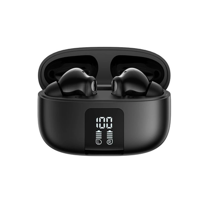 Handsfree Bluetooth Joyroom Funpods JR-FN3, TWS, ANC, Musta