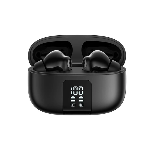 Handsfree Bluetooth Joyroom Funpods JR-FN3, TWS, ANC, Musta