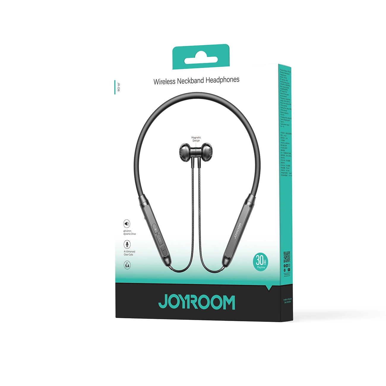 Handsfree Bluetooth Joyroom JR-D8, A2DP, Musta