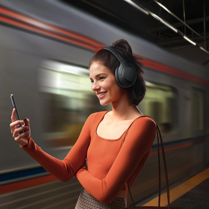 Handsfree Bluetooth Joyroom JR-JH2, A2DP, ANC, Musta