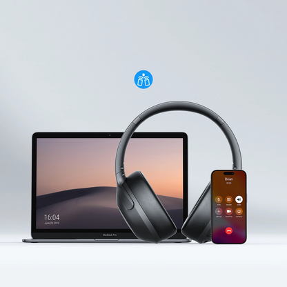 Handsfree Bluetooth Joyroom JR-JH2, A2DP, ANC, Musta