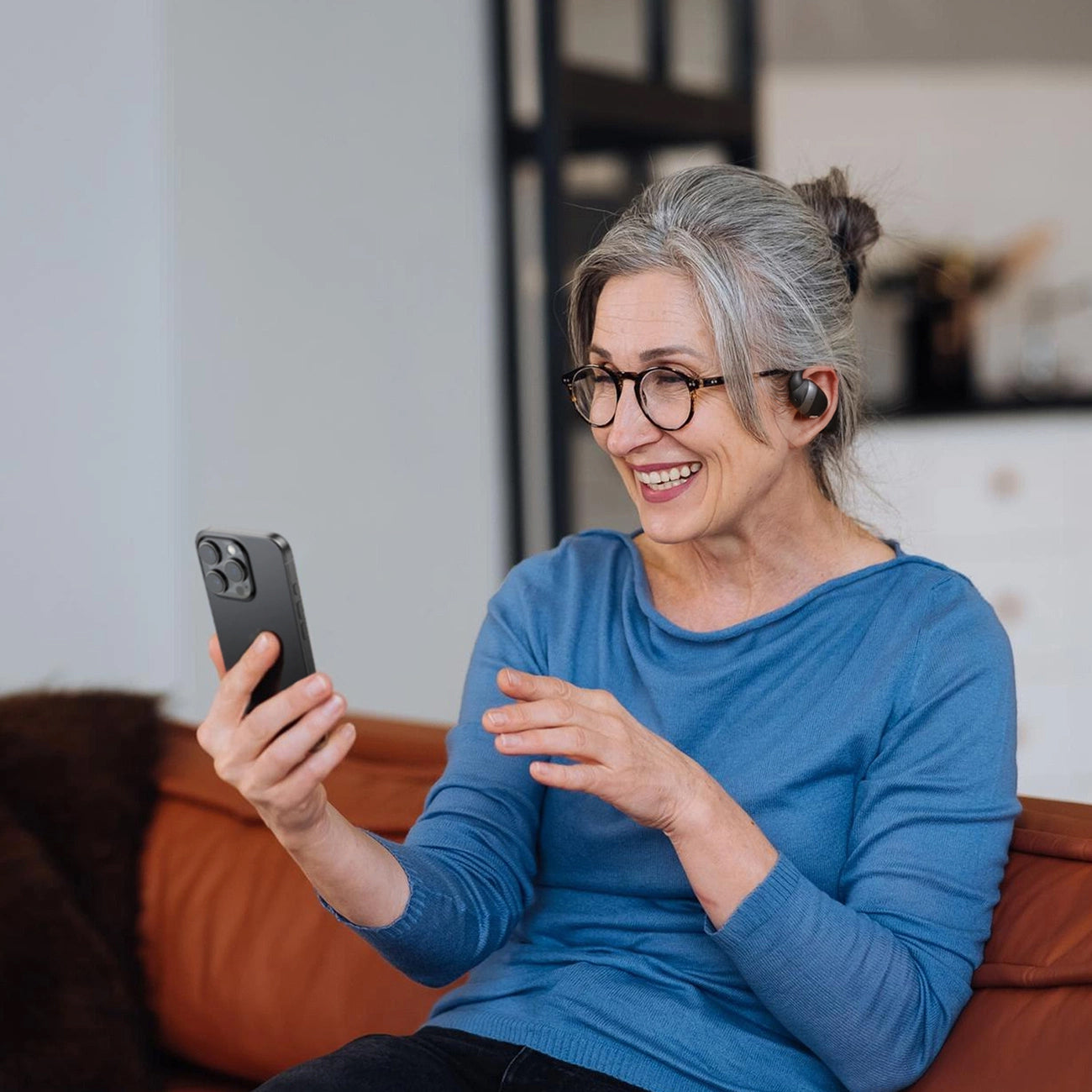 Handsfree Bluetooth Joyroom Open Ear JR-OE4, TWS, Musta