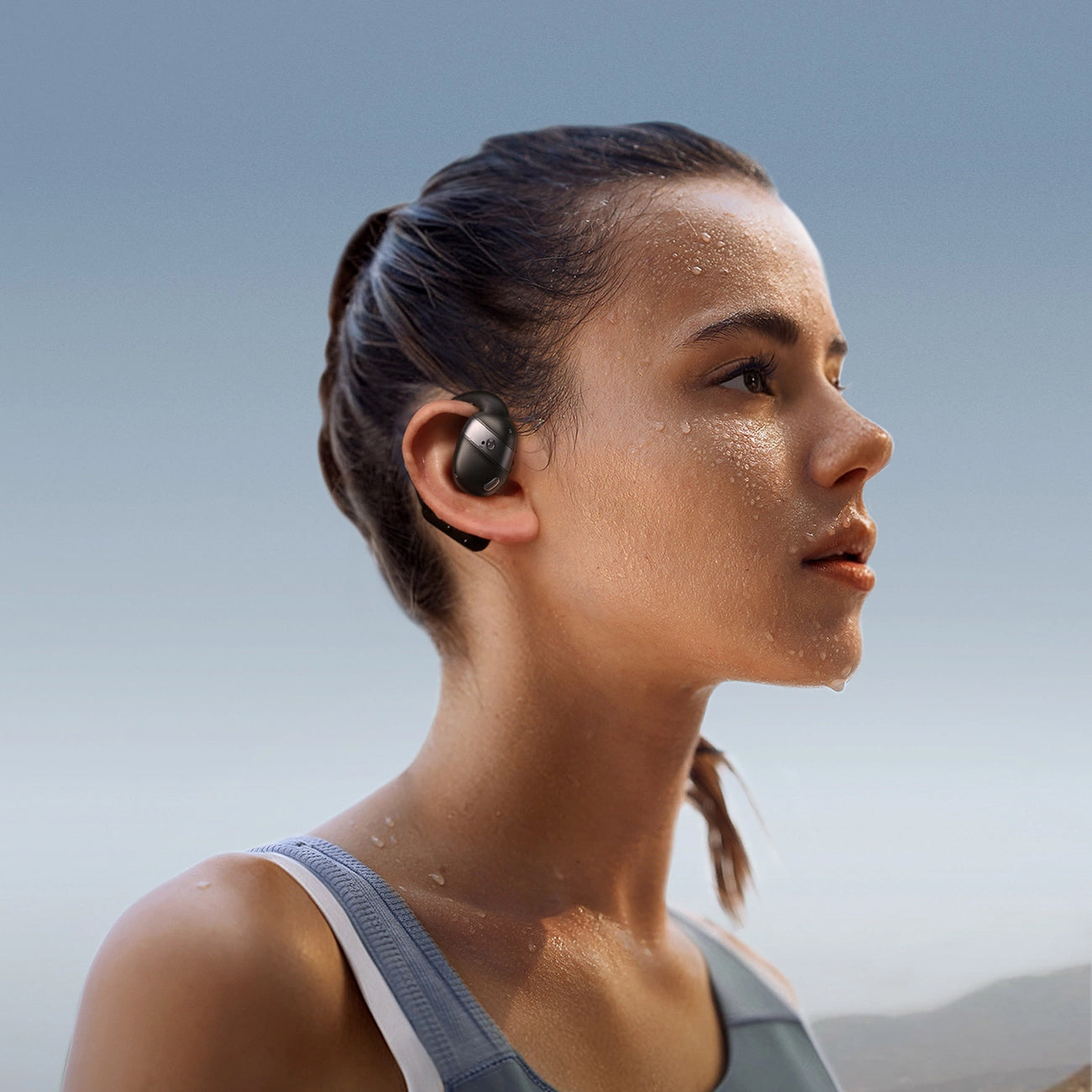 Handsfree Bluetooth Joyroom Open Ear JR-OE4, TWS, Musta
