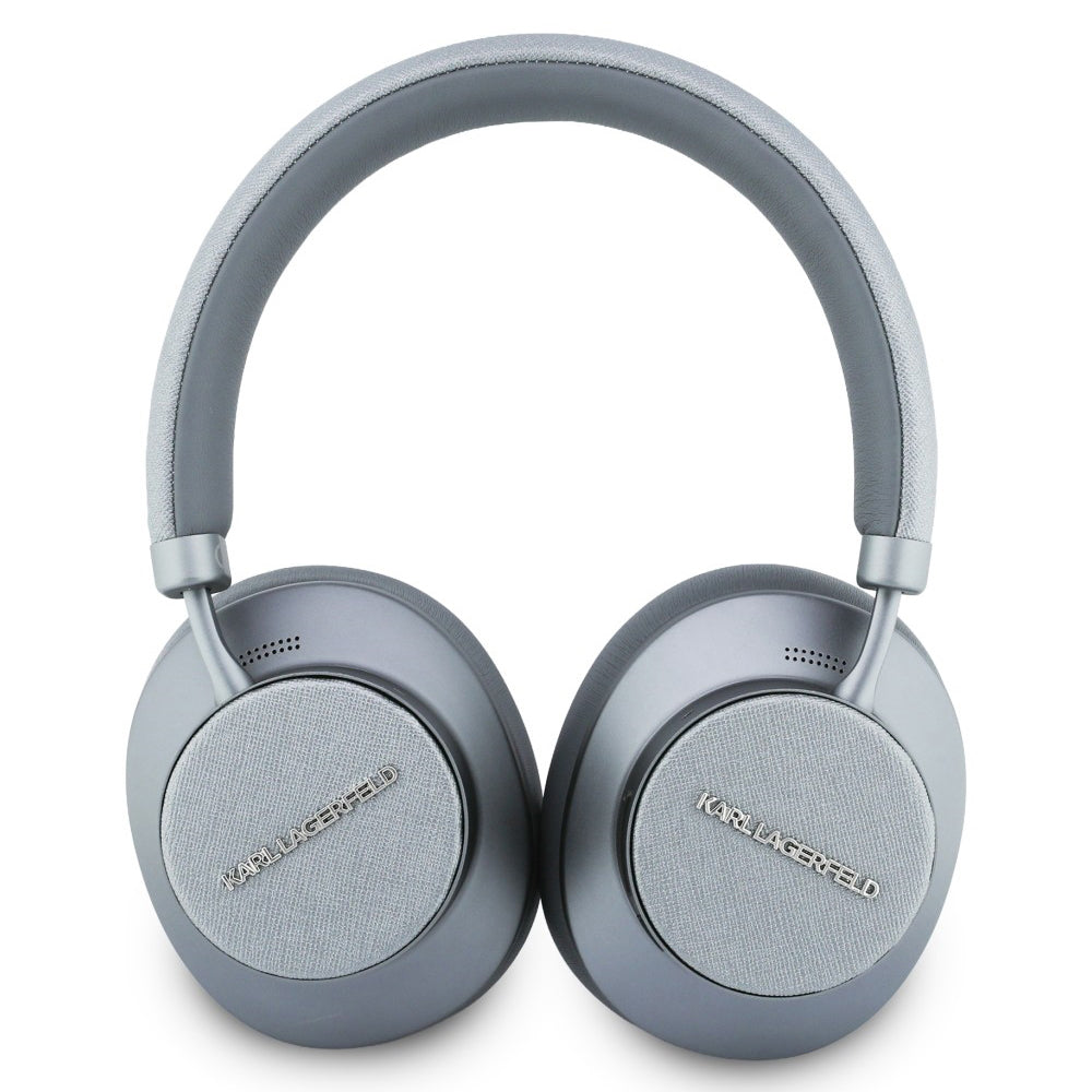 Handsfree Bluetooth Karl Lagerfeld Saffiano Elongated, A2DP, ANC, Harmaa