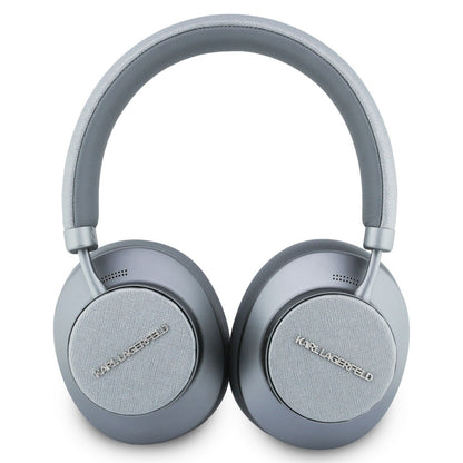 Handsfree Bluetooth Karl Lagerfeld Saffiano Elongated, A2DP, ANC, Harmaa