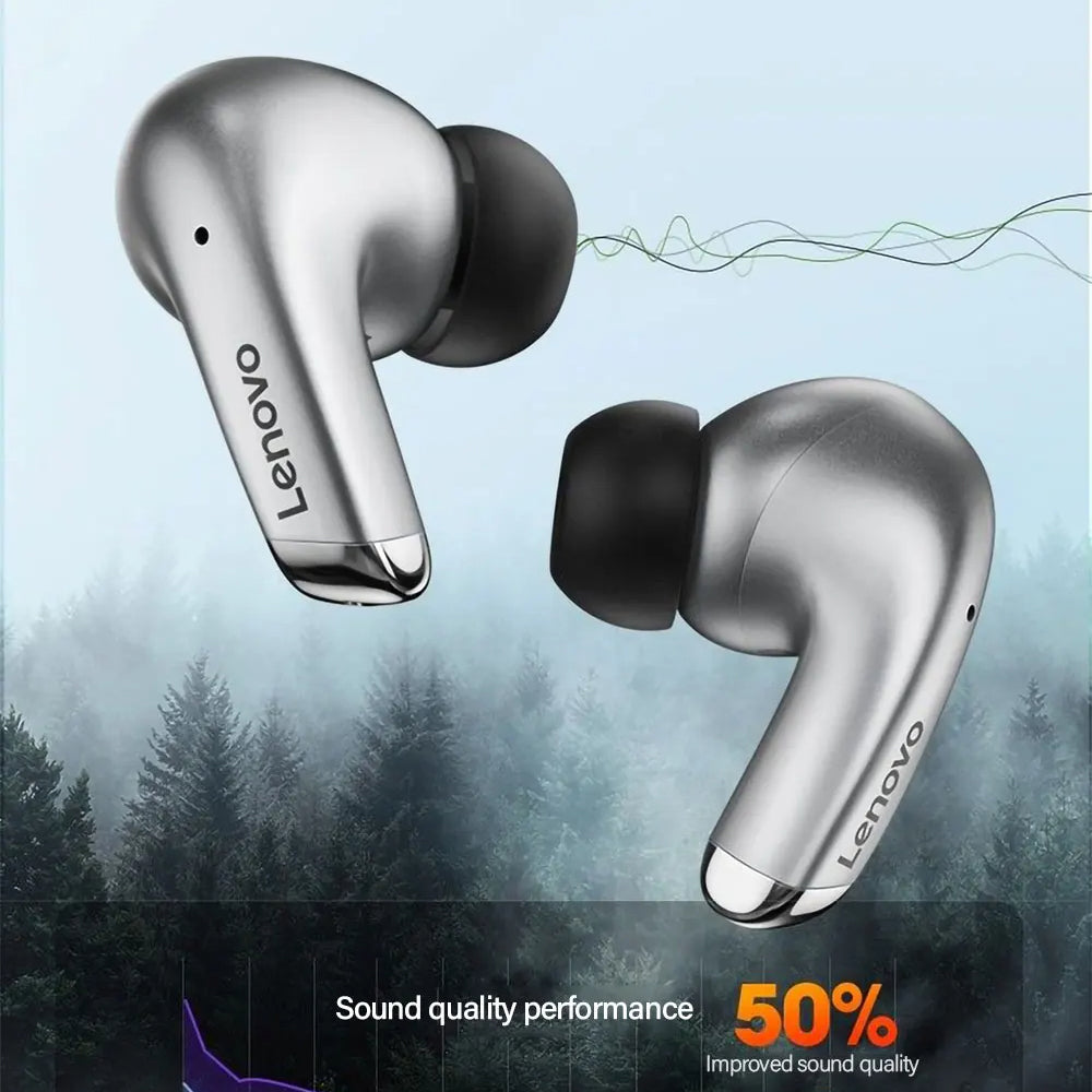 Handsfree Bluetooth Lenovo ThinkPlus LP5, TWS, Valkoinen