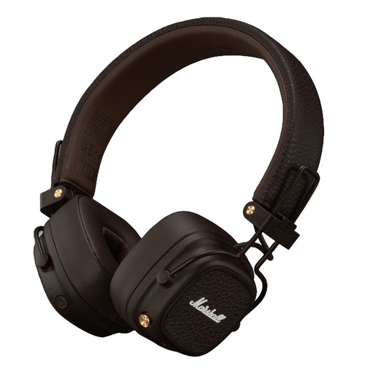 Handsfree Bluetooth Marshall Major V, A2DP, Ruskea