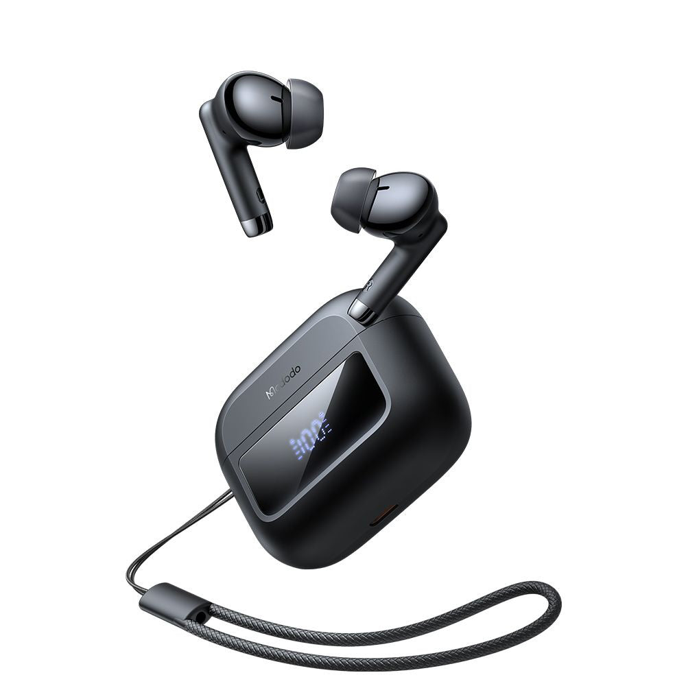 Handsfree Bluetooth McDodo HP-3290 B04 Display, TWS, Musta