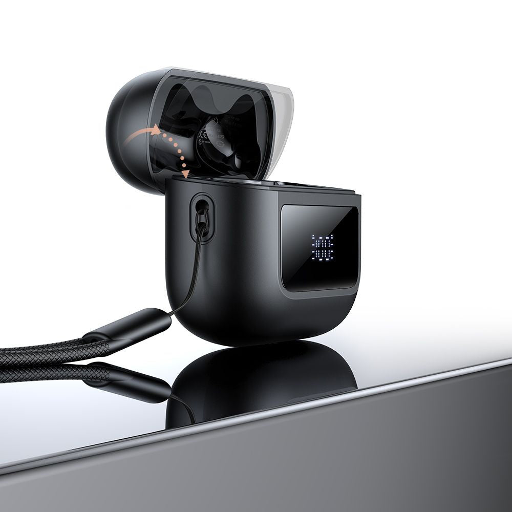 Handsfree Bluetooth McDodo HP-3290 B04 Display, TWS, Musta