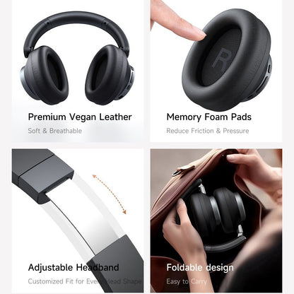 Handsfree Bluetooth McDodo HP-5820 T03, A2DP, ANC, Musta