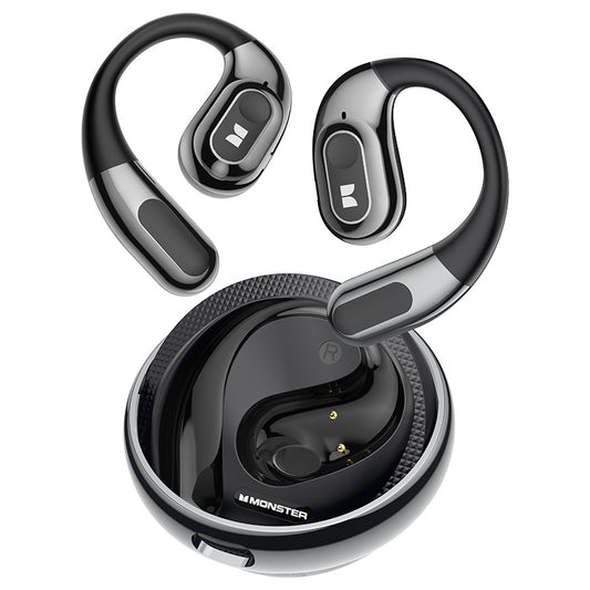 Handsfree Bluetooth Monster AC330 AI-käännös, TWS, Musta