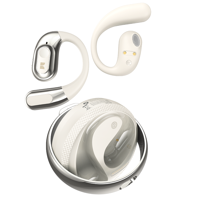 Handsfree Bluetooth Monster AC330 AI-käännös, TWS, Valkoinen