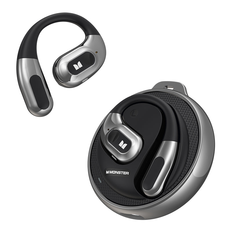 Handsfree Bluetooth Monster AC330 AI-käännös, TWS, Musta