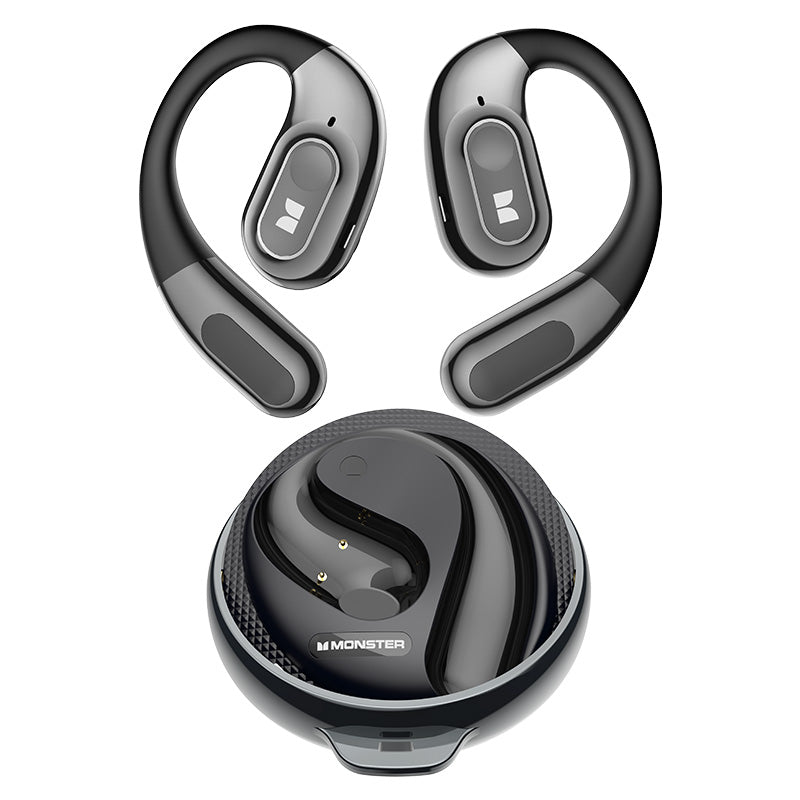 Handsfree Bluetooth Monster AC330 AI-käännös, TWS, Musta