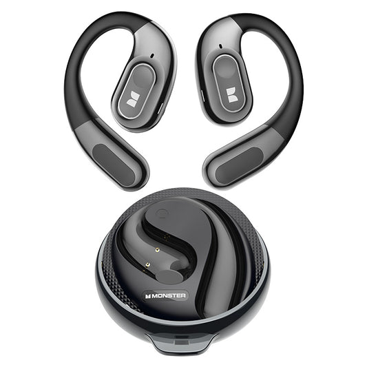 Handsfree Bluetooth Monster AC330 AI-käännös, TWS, Musta